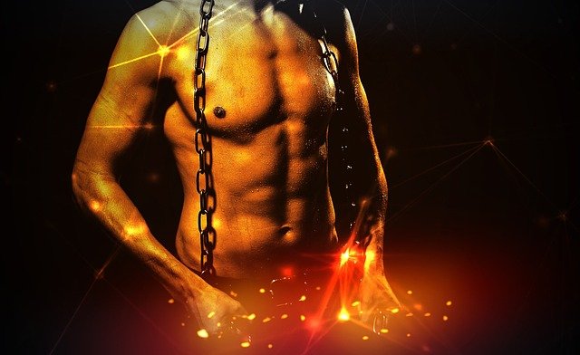 Free Man Muscle photo and picture